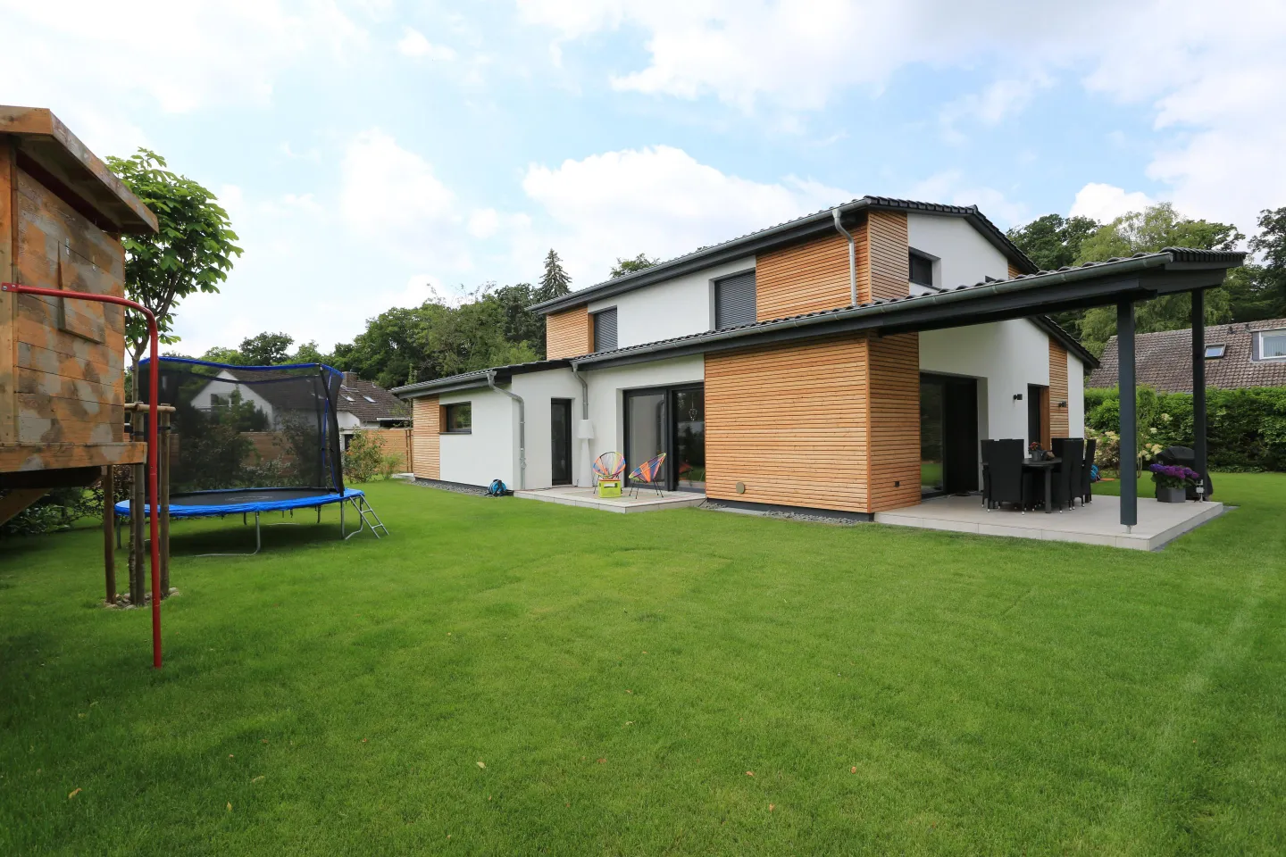 Neubau eines Einfamilienhauses